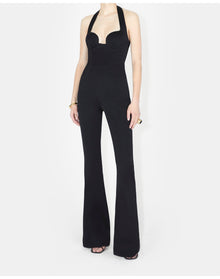 Arch Halter Jumpsuit | Black