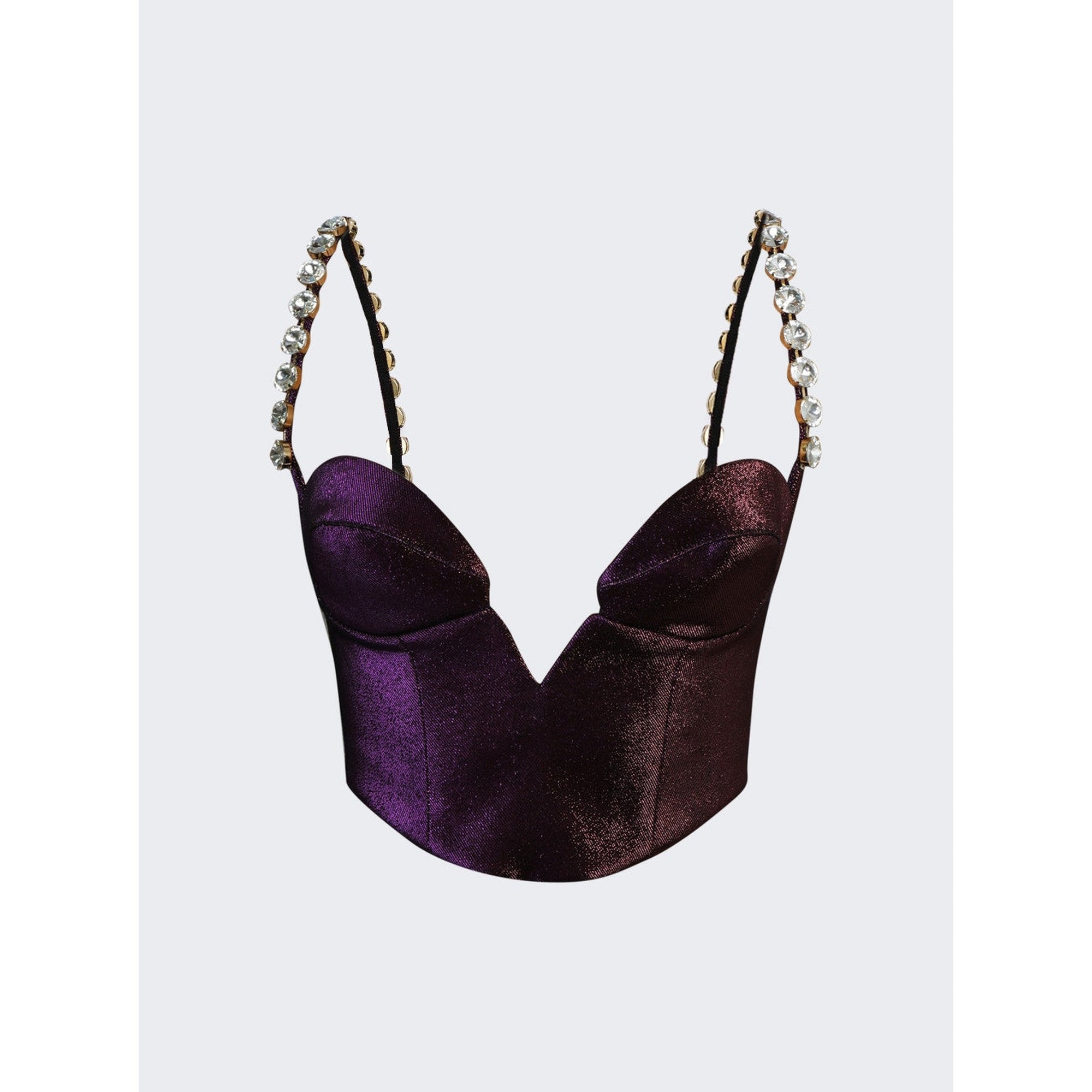 Area | Mussel Cup Bustier | Purple