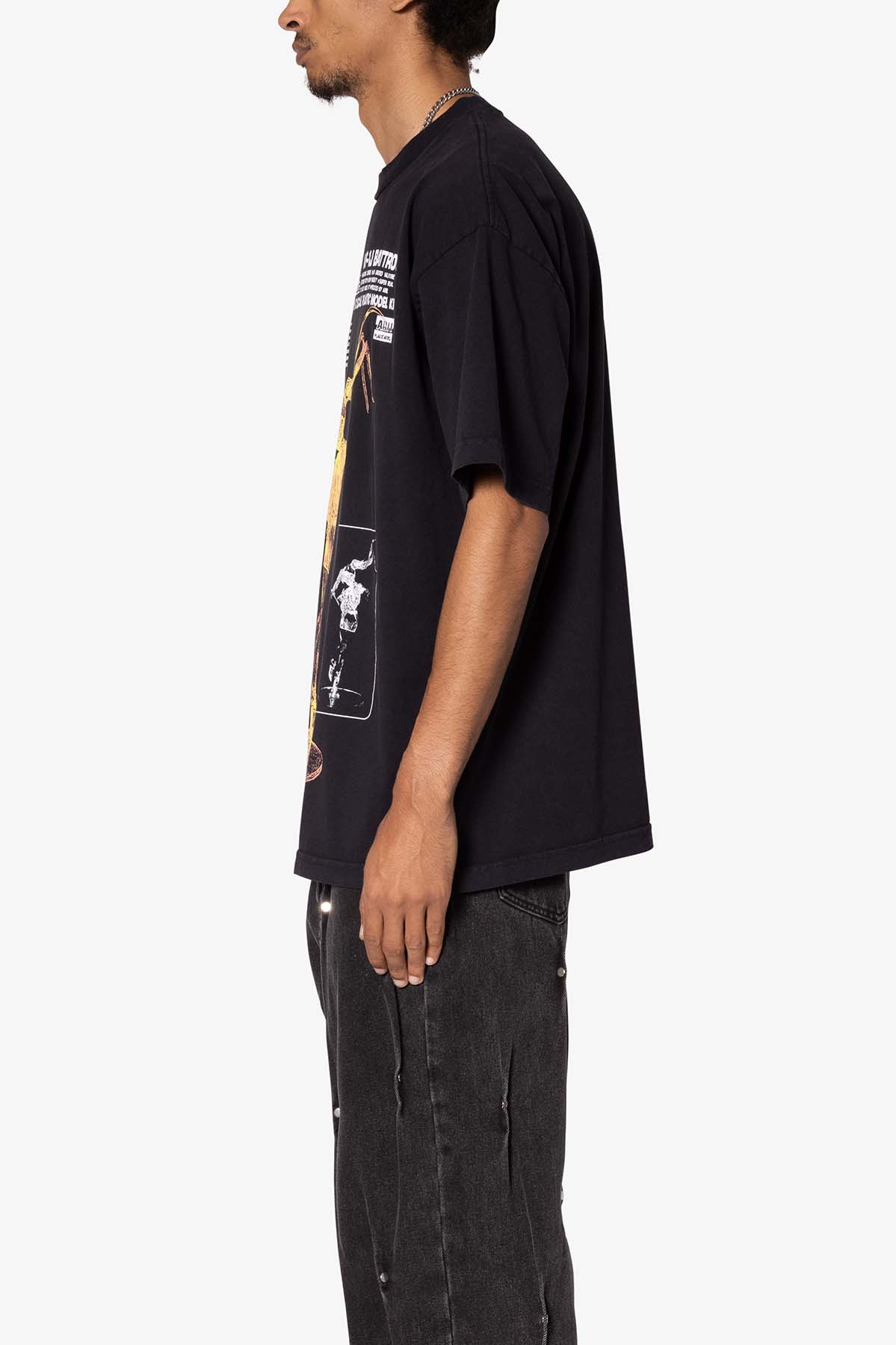 Armored Valkyrie Tee | Washed Black