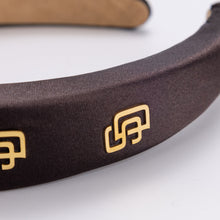 Bijoux Sport by Luv Aj MLB Satin Logo Headband | San Diego Padres
