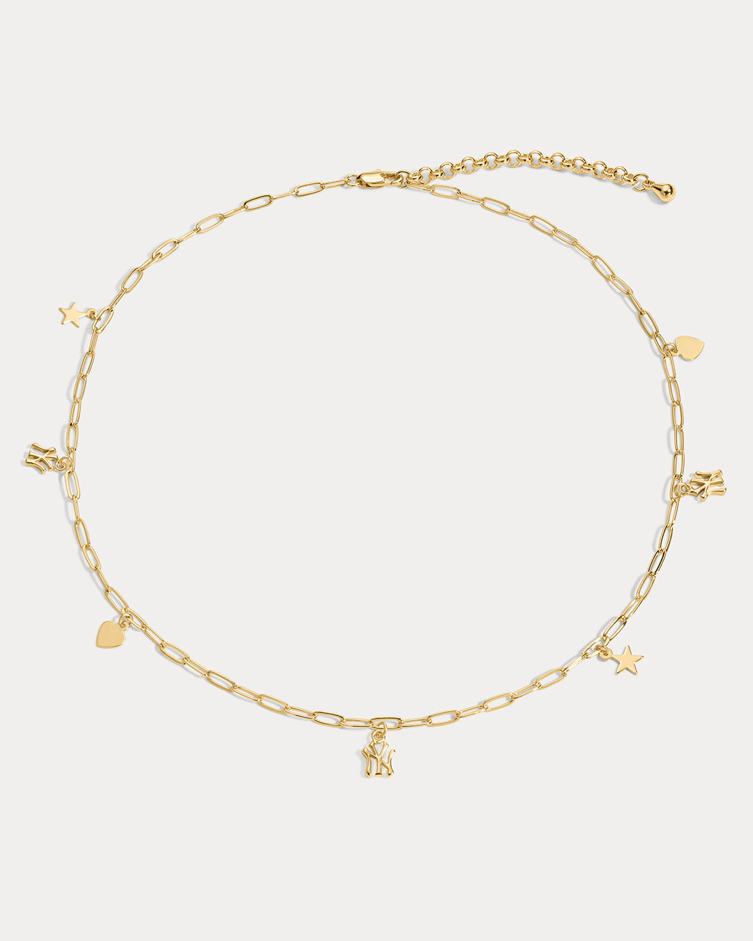Bijoux Sport by Luv Aj MLB Logo Charm Necklace | New York Yankees | Gold