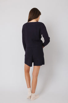 High Rise Sweater Shorts Short IVL April 