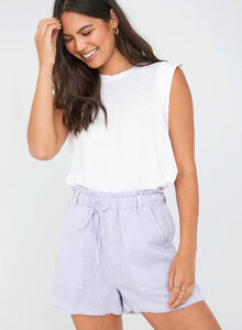 Release Hem Patch Pocket Short | Cool Lilac