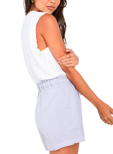 Release Hem Patch Pocket Short | Cool Lilac