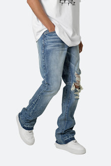 B455 Flare Denim | Blue