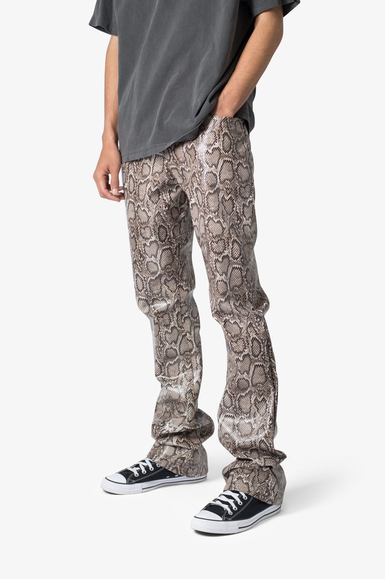 B605 Python Flare Pants | Multi