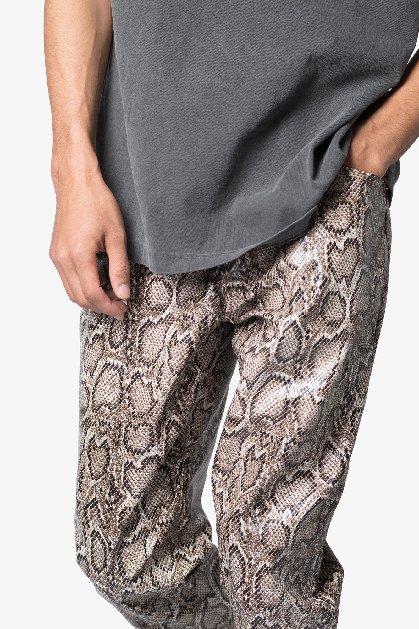 B605 Python Flare Pants | Multi