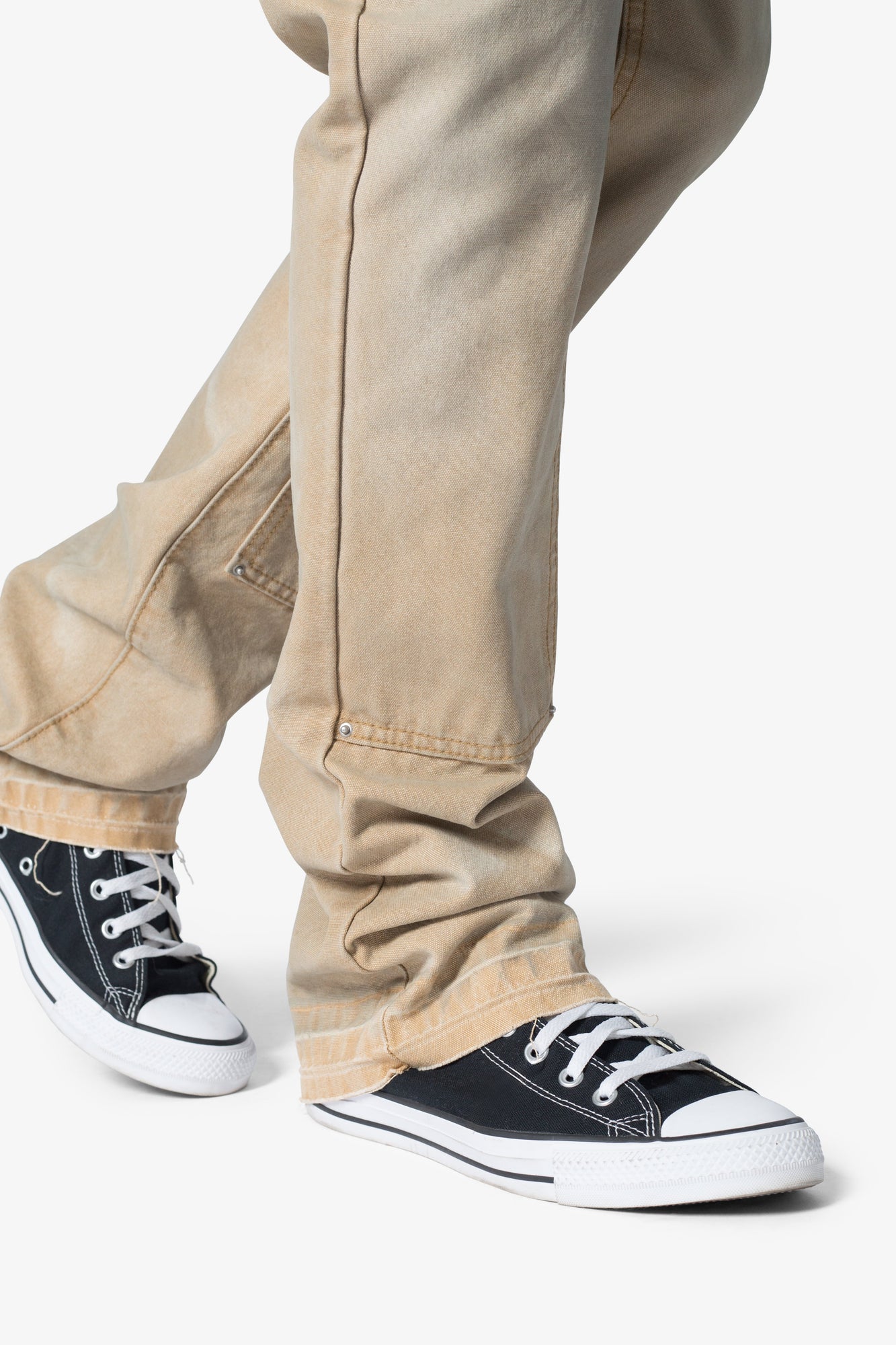 B644 Flare Burnt Cowboy Denim | Black x Brown