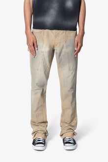 B644 Flare Burnt Cowboy Denim | Black x Brown