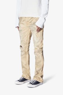B710 Chino Chip Repaired Denim | Tan