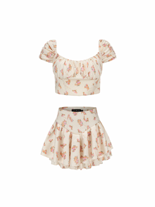 Ariella Satin Set | Yellow