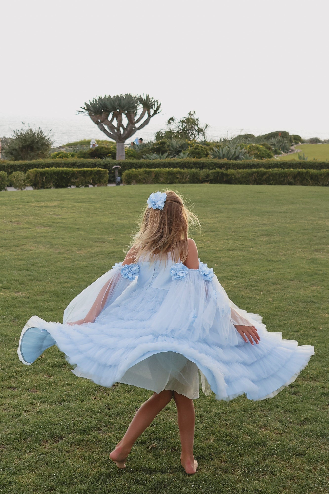 Girl | Alaska Baby Tulle Dress | Blue