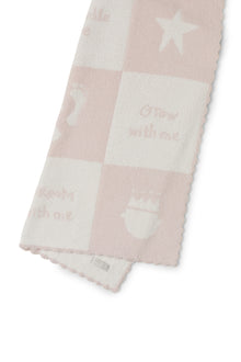 Baby | CozyChic Cuddle Receiving Blanket | Pink/Pearl