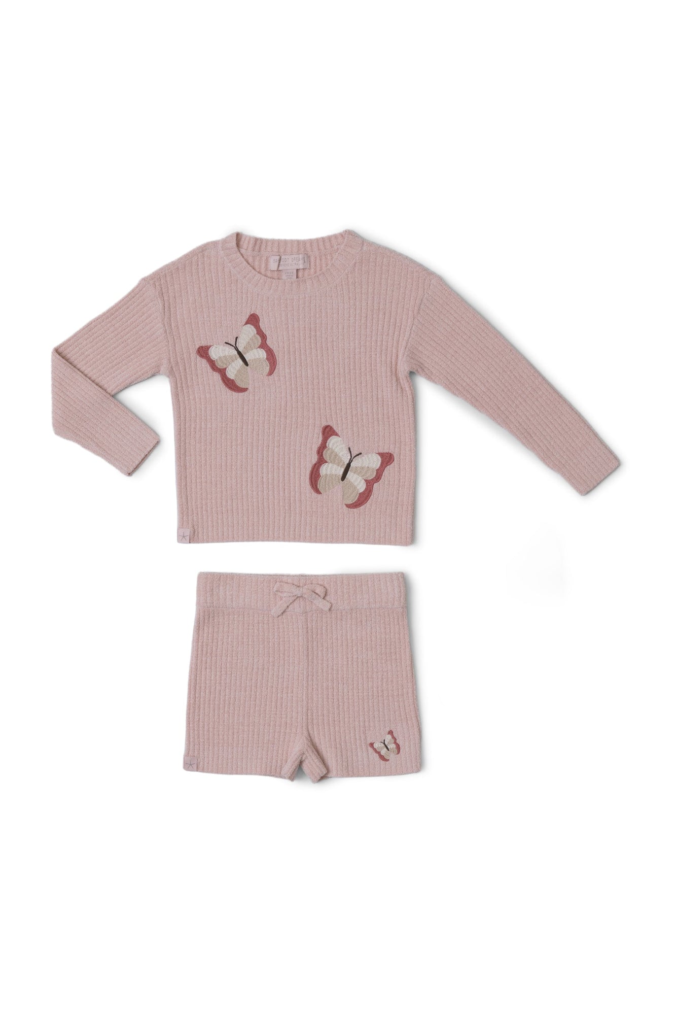 Toddlers | Cozychic Ultra Lite Butterfly Set | Dusty Rose