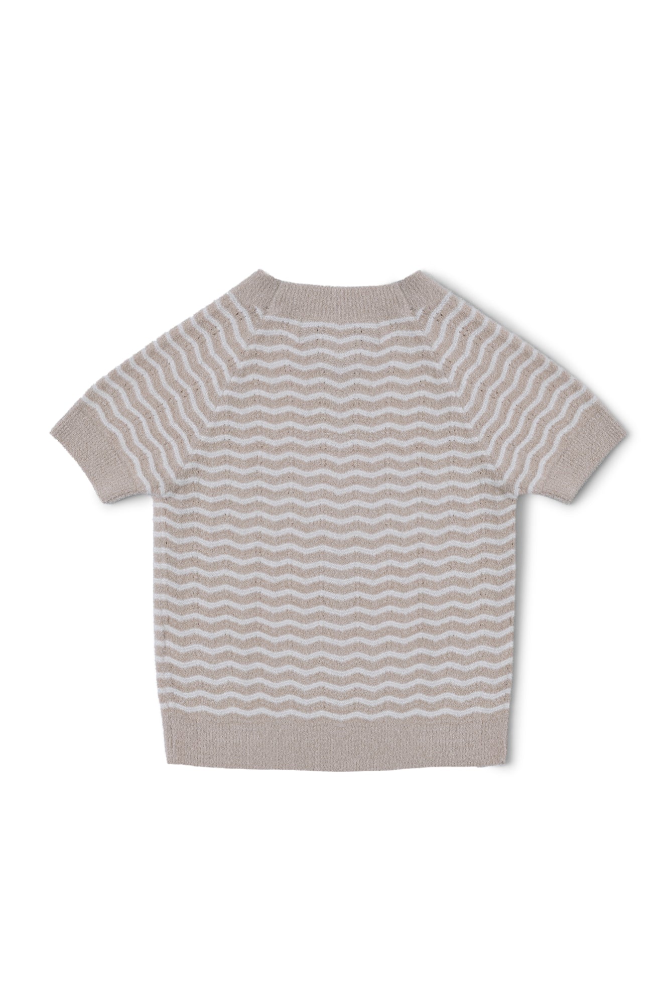 Toddler | CozyChic Ultra Lite Wavy Raglan Tee | Stone/Pearl