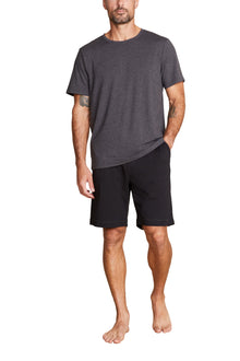 Mens | Malibu Collection ButterChic Tee | Heather Carbon