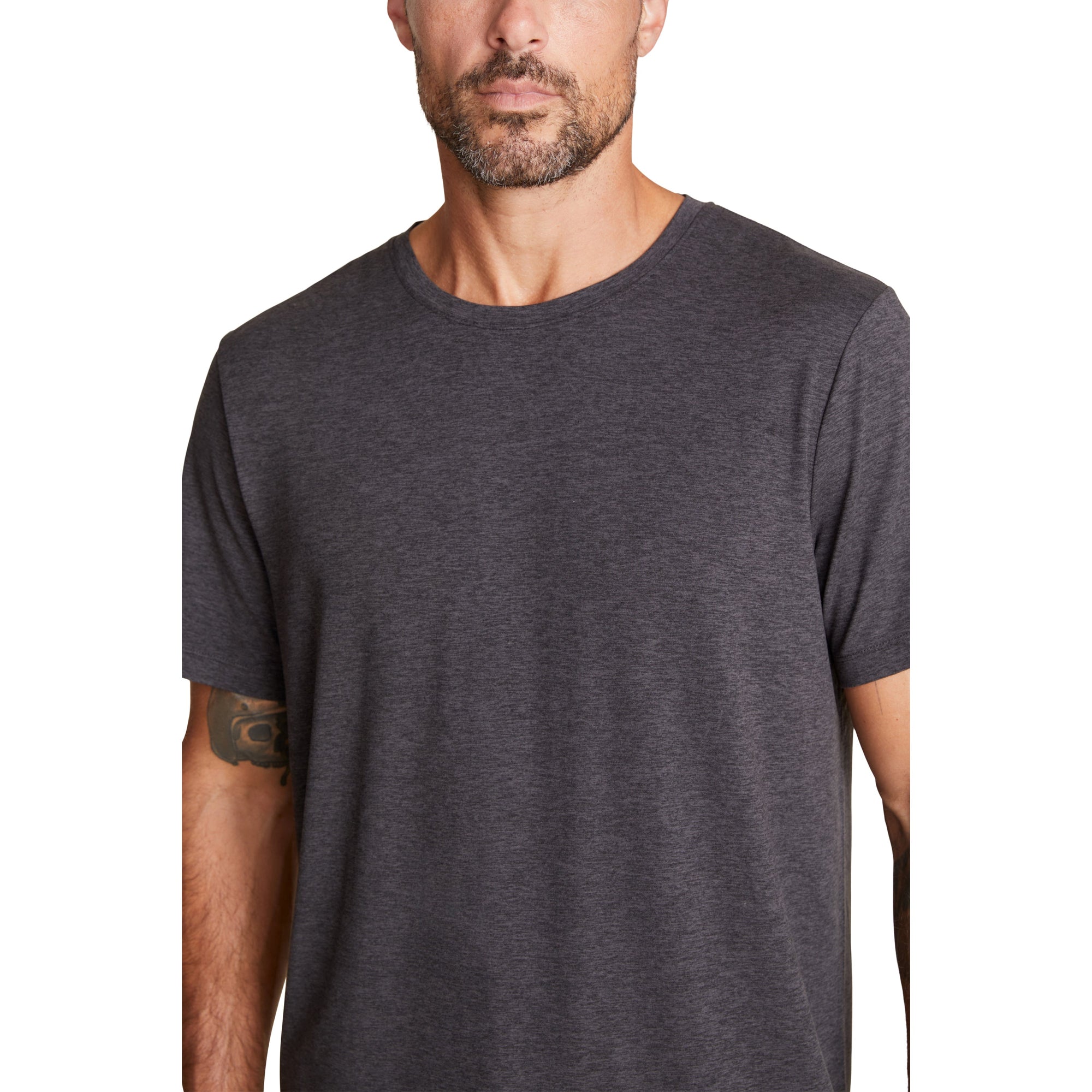 Mens | Malibu Collection ButterChic Tee | Heather Carbon