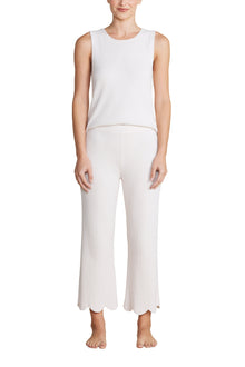 Womens | CozyChic Ultra Lite Scallop Cropped Pant | Sand Dune