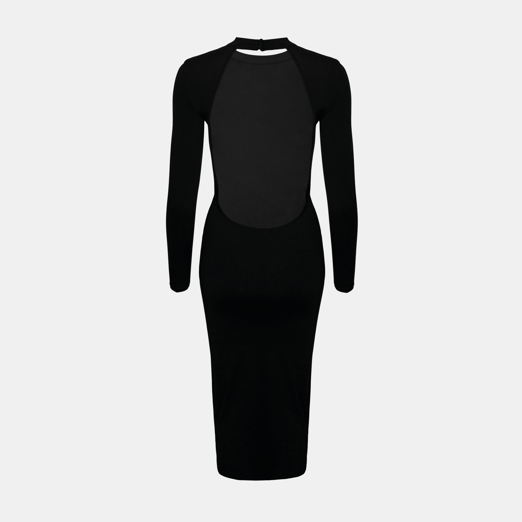 OW Collection BECCA Dress Account 002 - Black Caviar