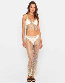 Bianca Maxi Skirt | Ivory