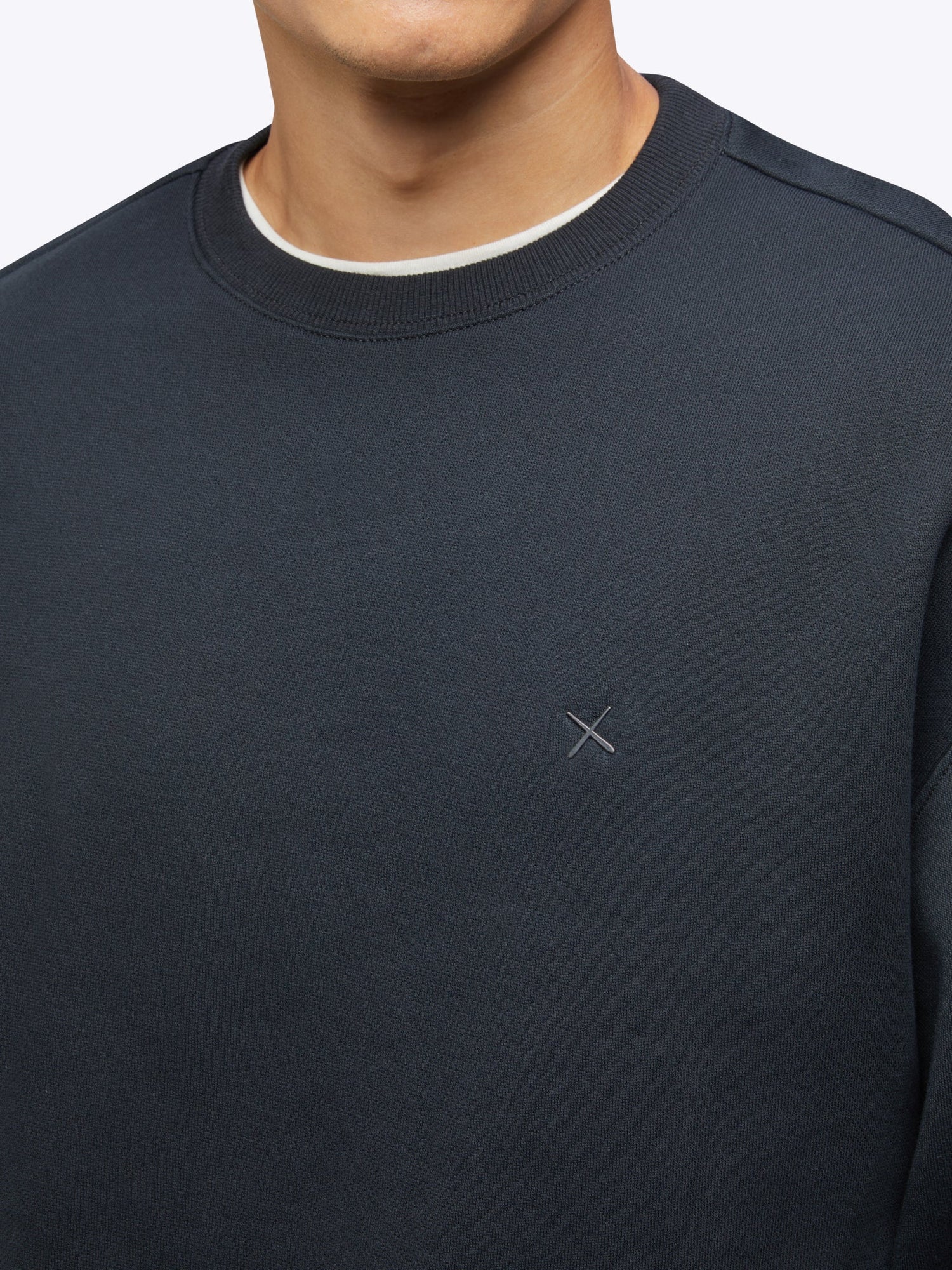 Mens | Divine Classic-Fit Fleece Pullover | Black
