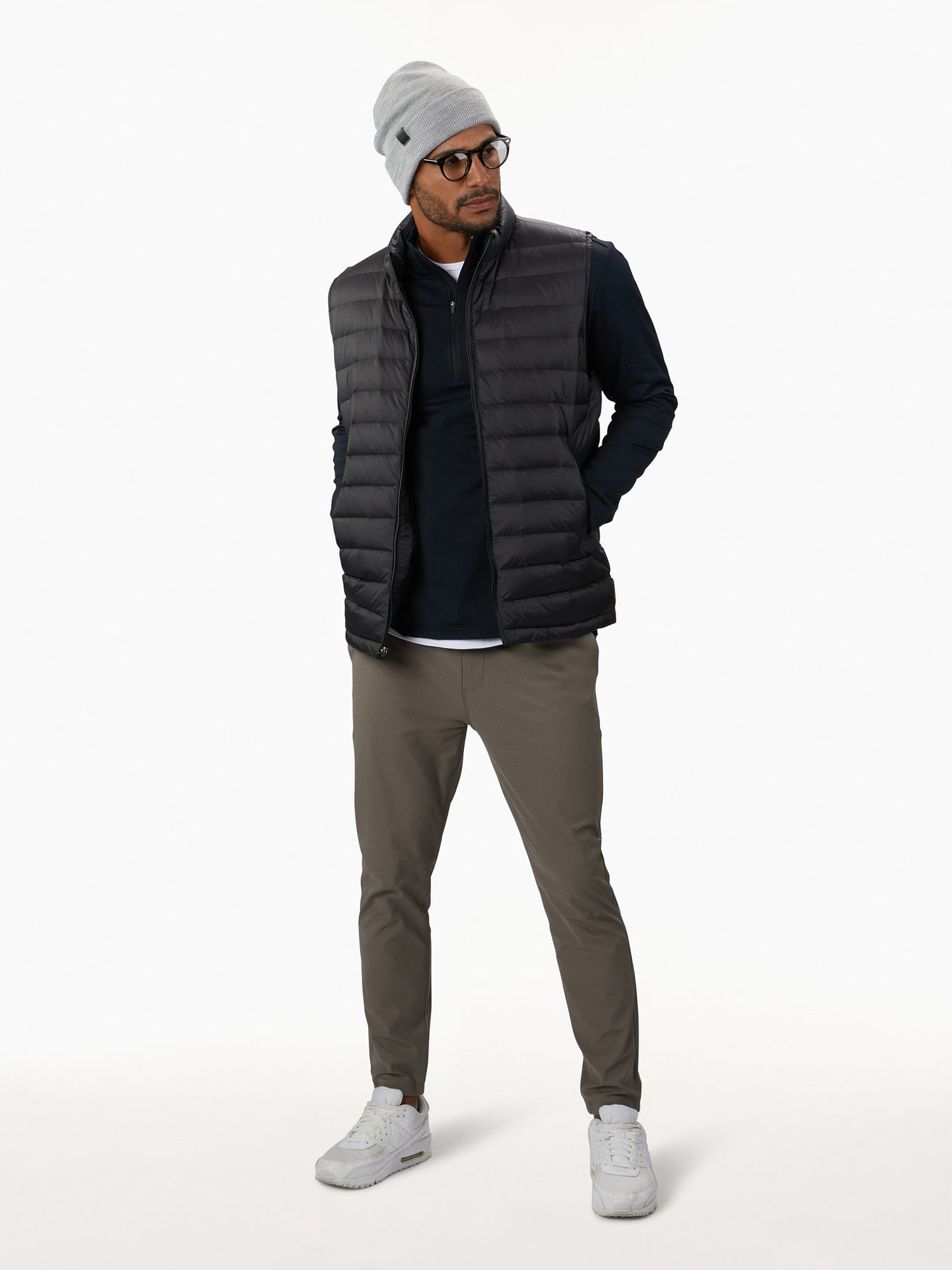 Mens | COZ Signature-Fit Q-Zip | Black