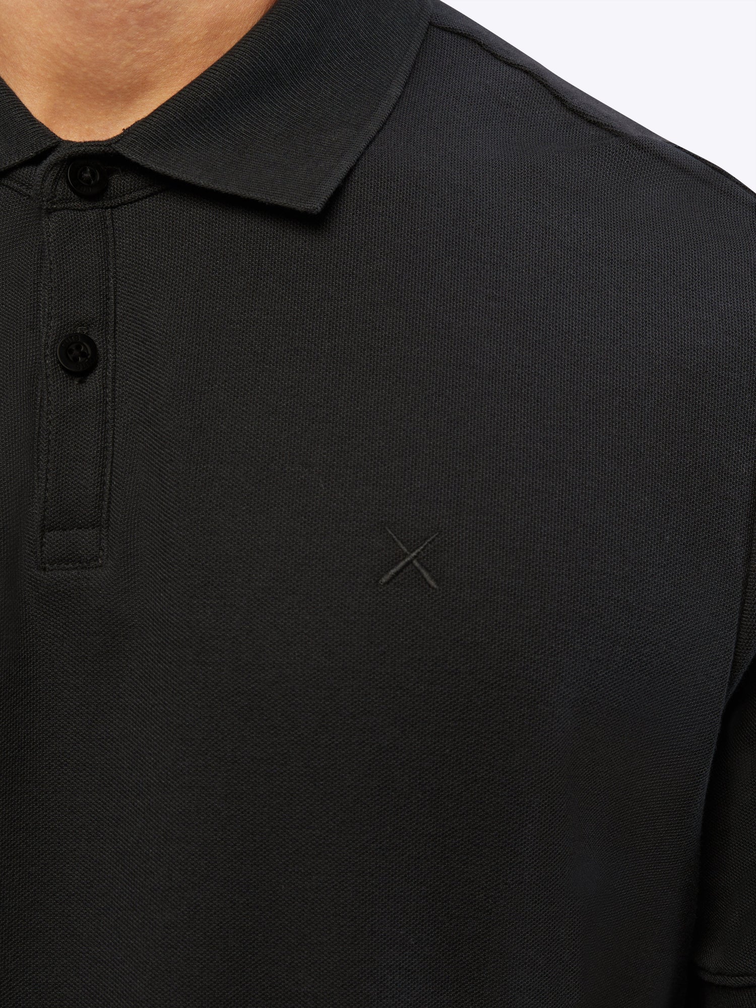 Mens | Prestige Signature-Fit Pima Cotton Polo | Black