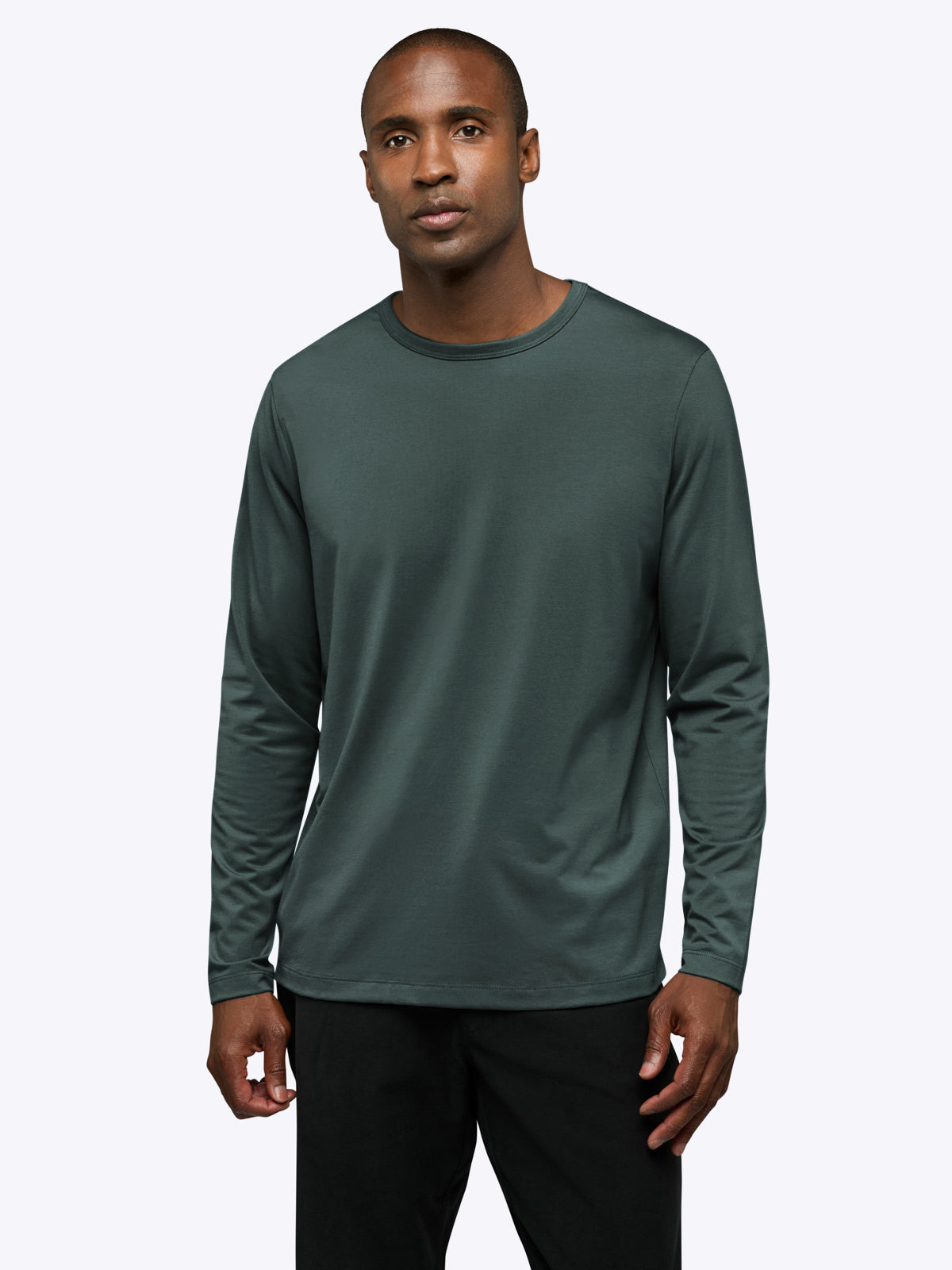 Mens | AO Forever Long Sleeve Tee | Classic-Fit PYCA Pro | Bonsai