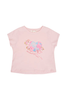 Girls Briella Earth Day Tee | Pretty Pink