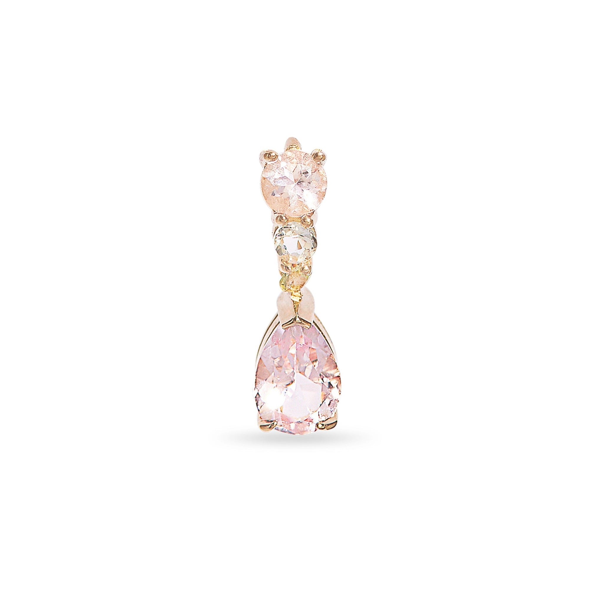 Bubble Gum Candyland Charm | 10K Yellow Gold