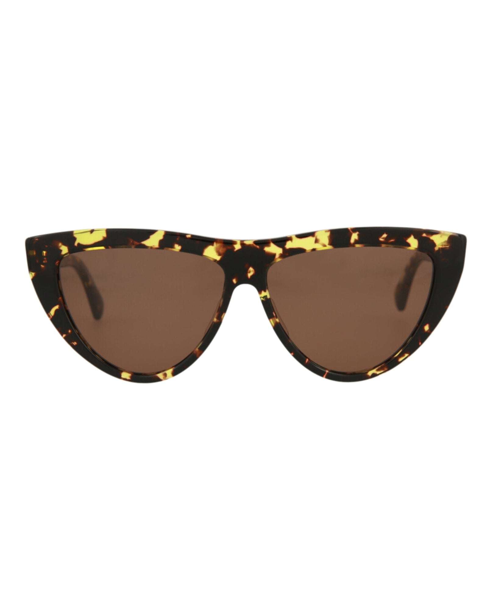 Bottega Veneta | Women | Cat Eye Acetate Sunglasses | Brown