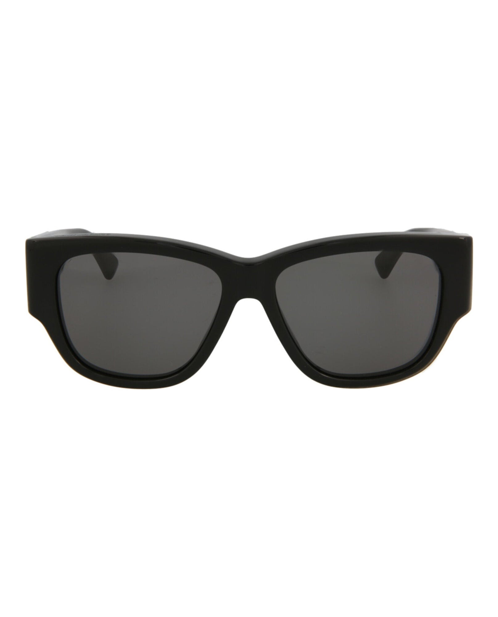 Bottega Veneta | Women | Rectangle Acetate Sunglasses | Black
