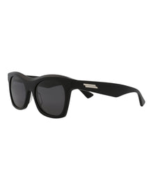 Bottega Veneta | Unisex | Square Acetate Sunglasses | Black