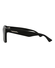 Bottega Veneta | Unisex | Square Acetate Sunglasses | Black