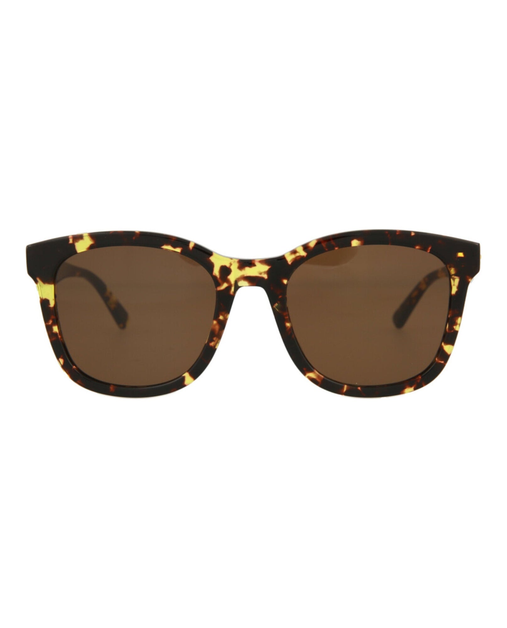 Bottega Veneta | Women | Round Acetate Sunglasses | Brown