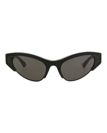 Bottega Veneta | Women | Cat Eye Acetate Sunglasses | Black