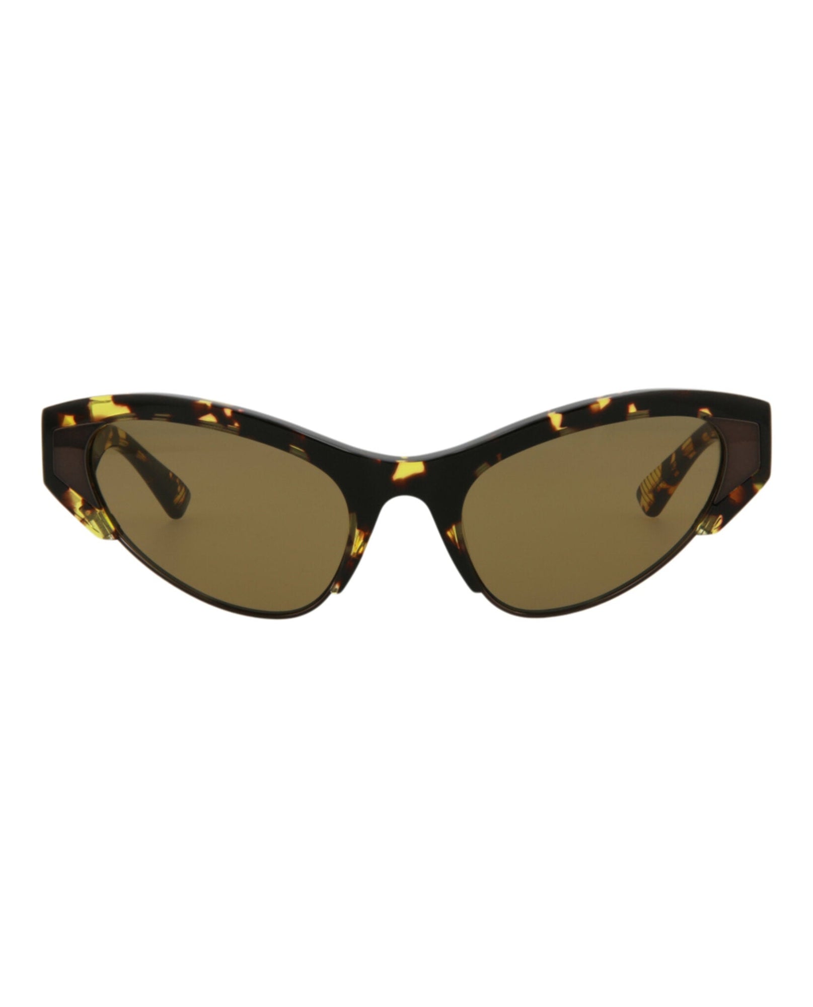 Bottega Veneta | Women | Cat Eye Acetate Sunglasses | Havana