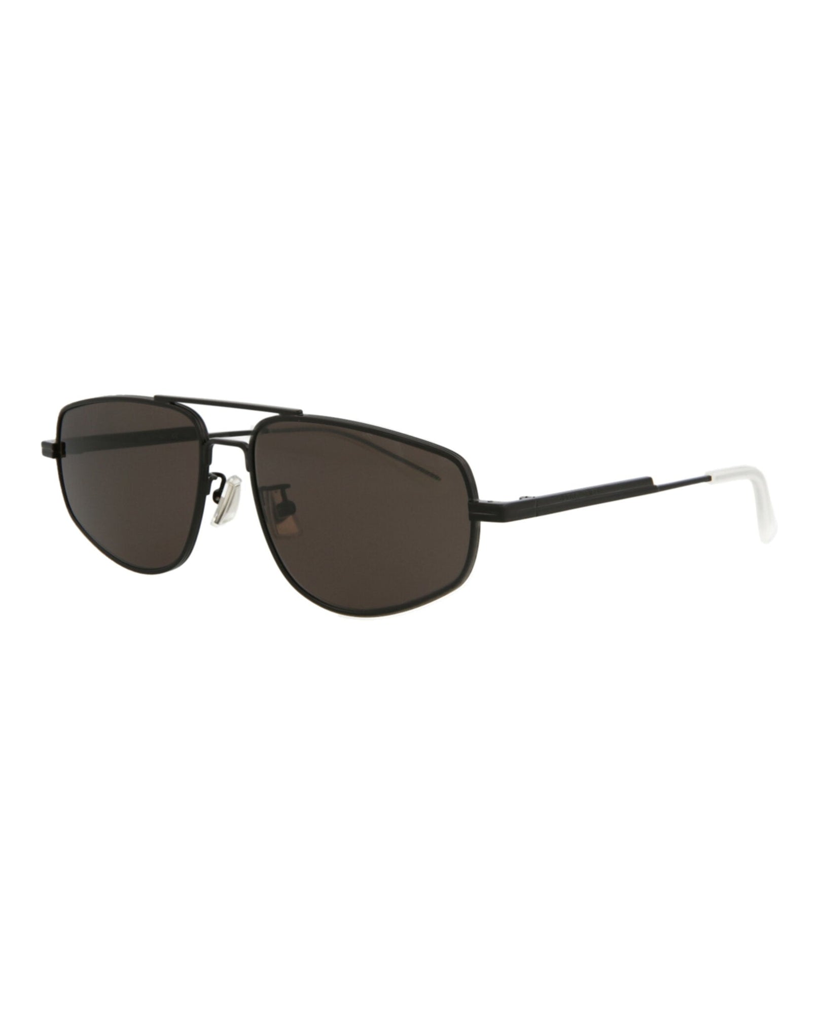Bottega Veneta | Men | Aviator Metal Sunglasses | Black