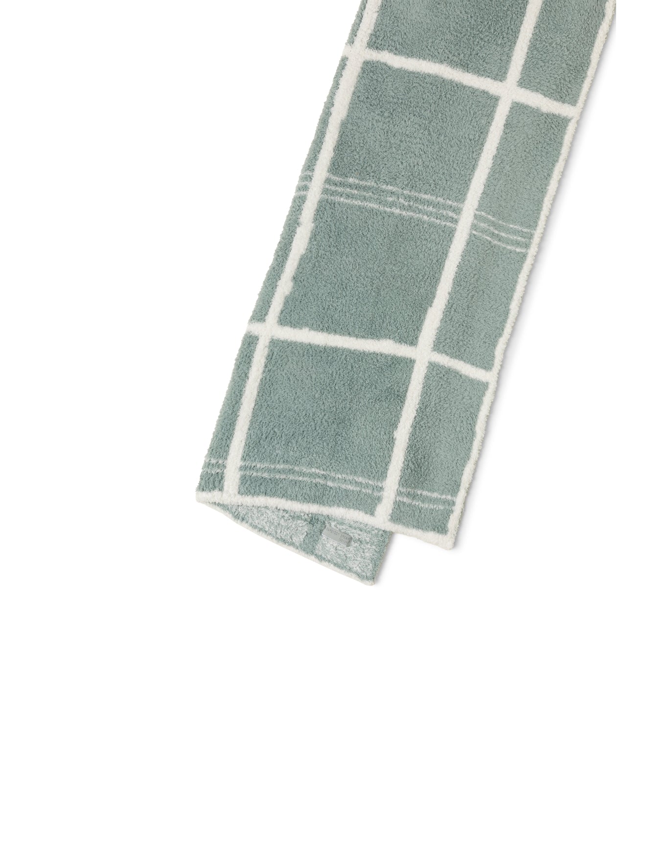 Baby | CozychicGrid Plaid Stroller Blanket 30" X 40" | Sage Green-Cream