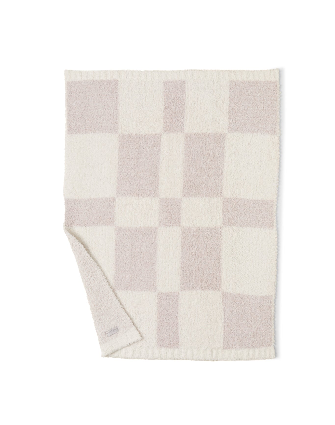 Baby | Cozychic Checkered Stroller Blanket 30" X 40" | Chai-Cream