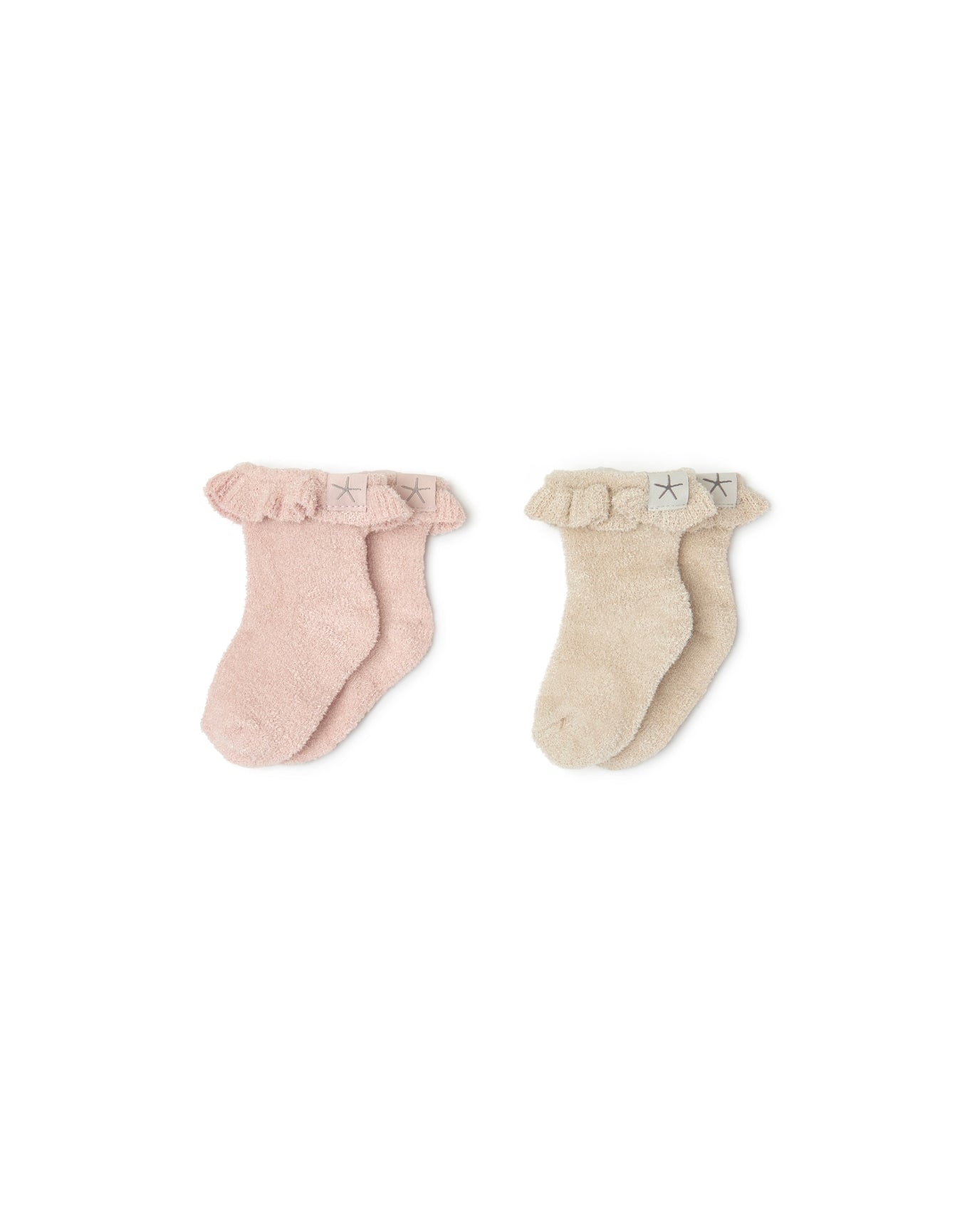 Baby | Cozychic Ultra Lite Butterfly Sock Set | Stone-Dusty Rose