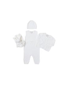 Baby | Cozychic Ultra Lite Leaf Cable Bundle | Pearl