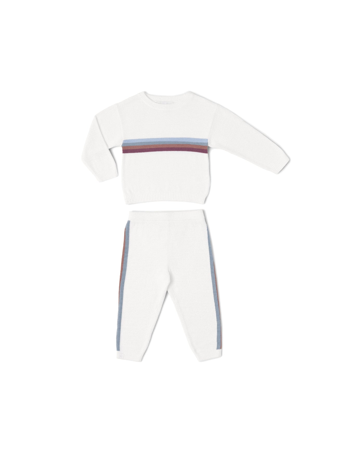Baby | Cozychic Ultra Lite Multi Stripe Set | Cream Multi