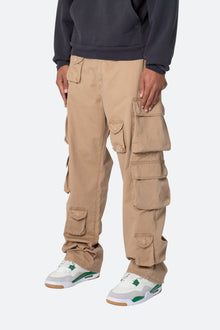 Baggy Cargo Pants | Khaki