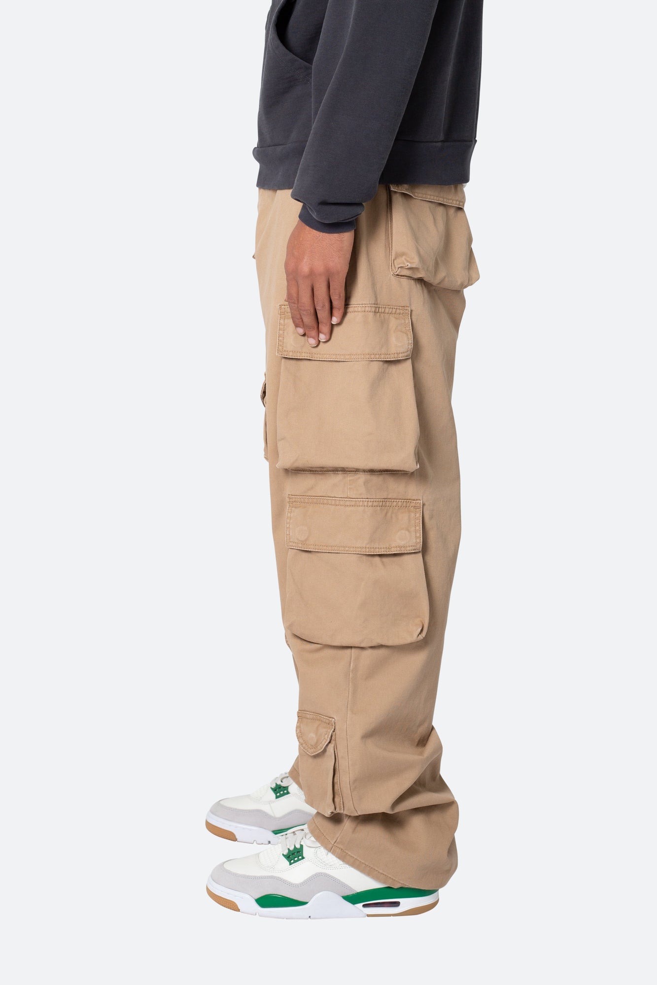 Baggy Cargo Pants | Khaki