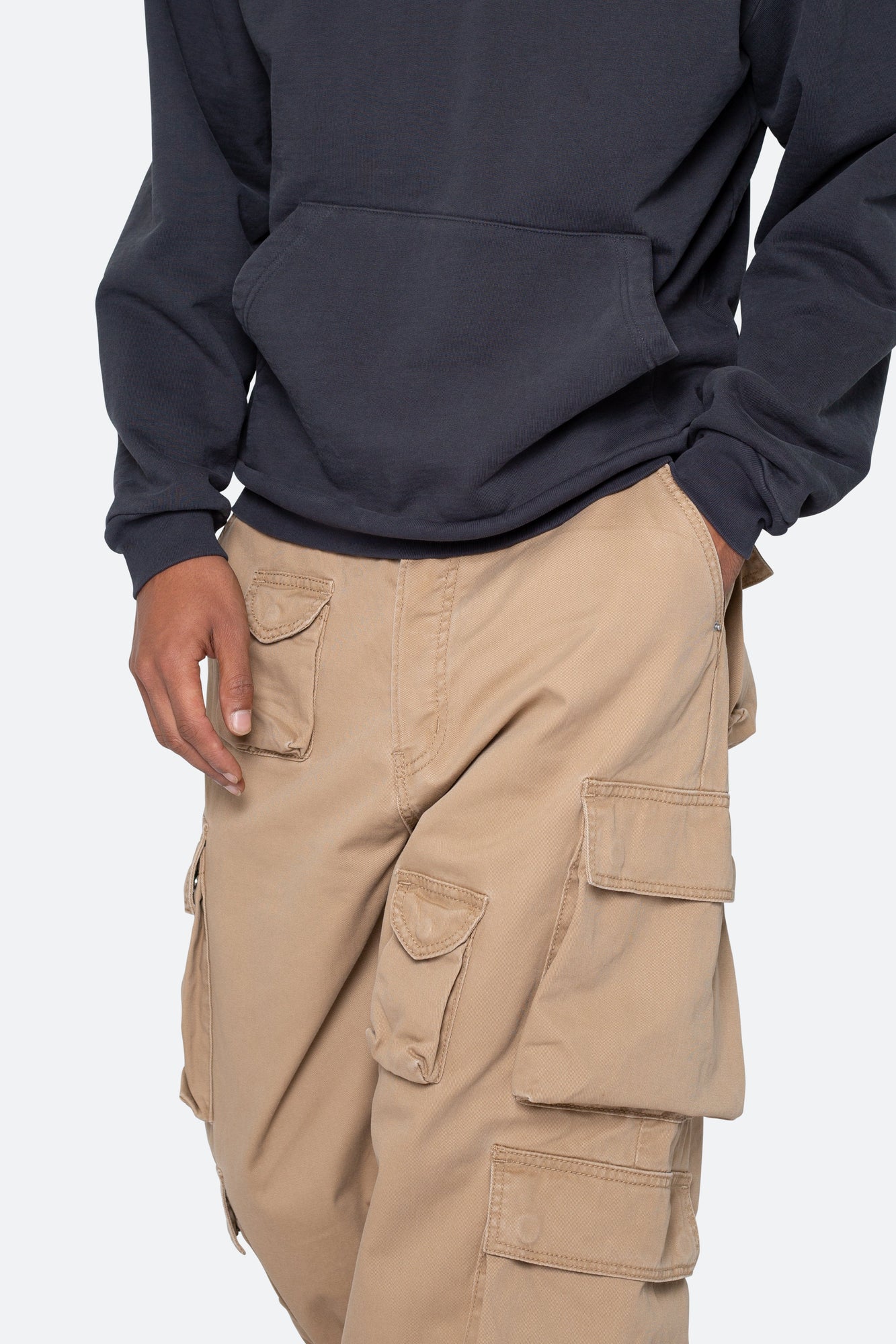 Baggy Cargo Pants | Khaki