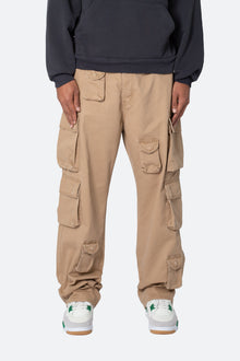 Baggy Cargo Pants | Khaki