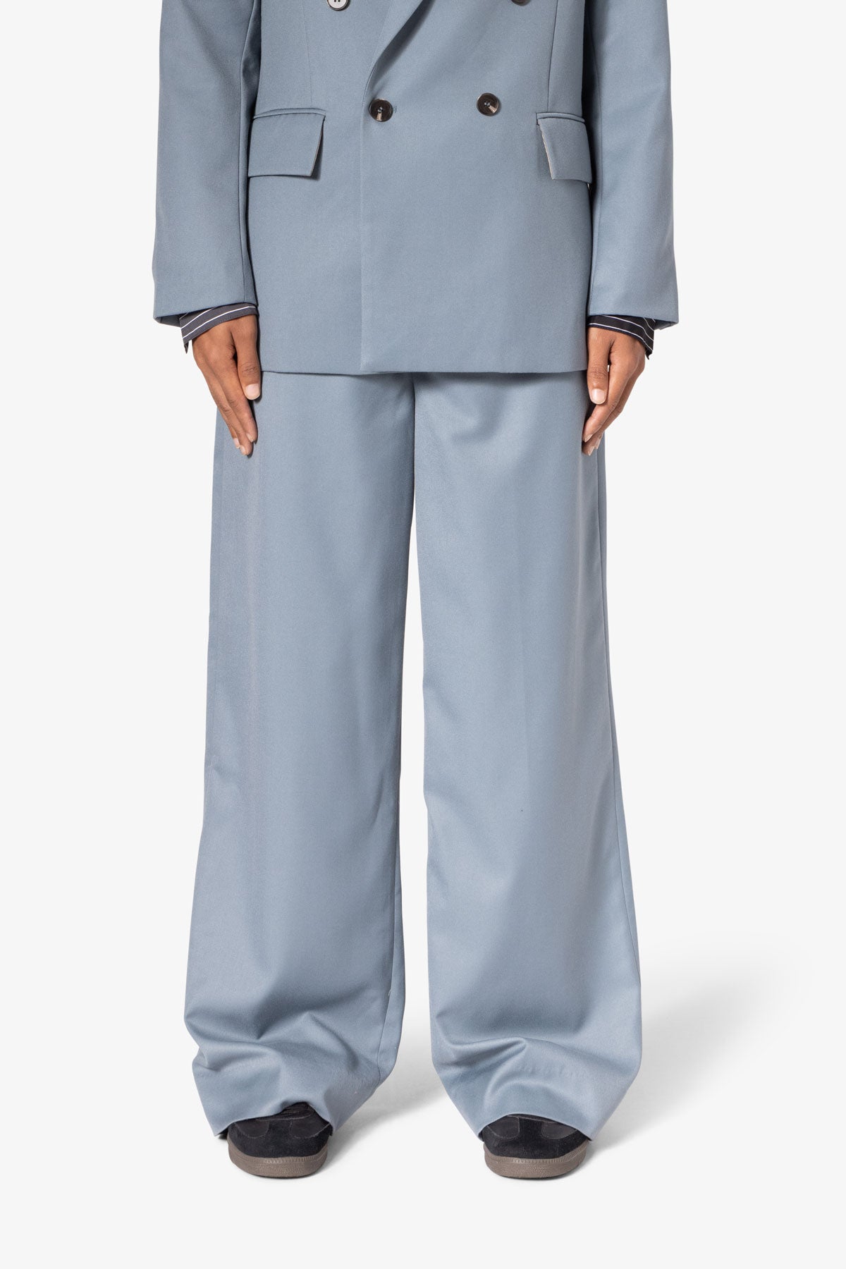 Baggy Suit Pants | Teal