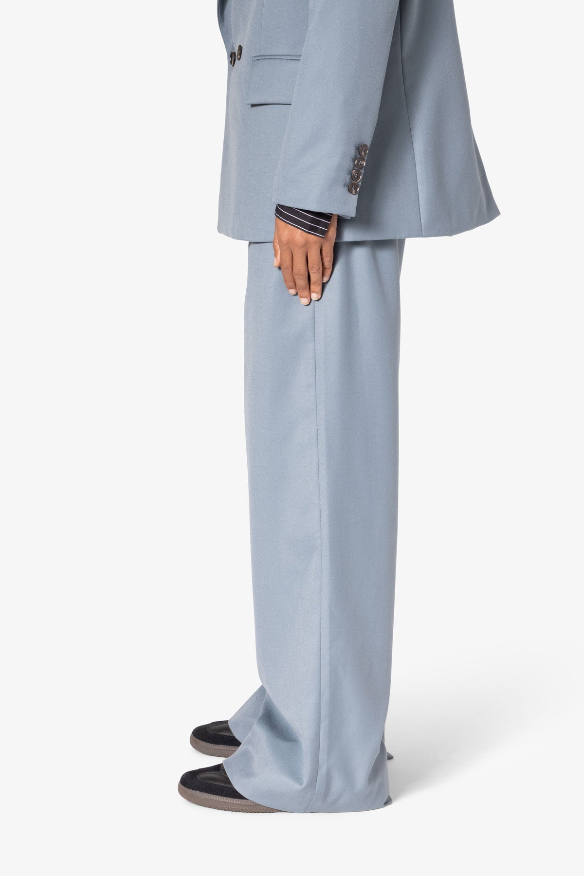 Baggy Suit Pants | Teal