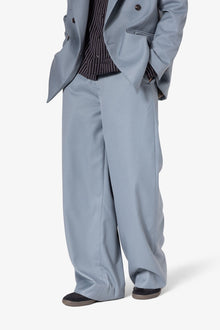 Baggy Suit Pants | Teal